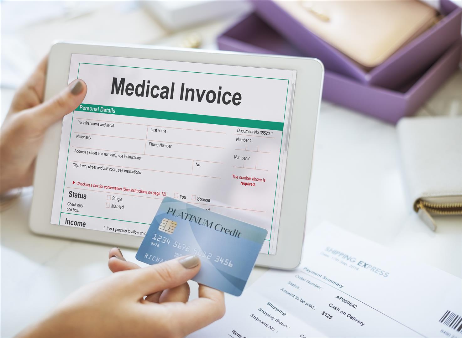 Direct medical expense reimbursement system from foreign governments.