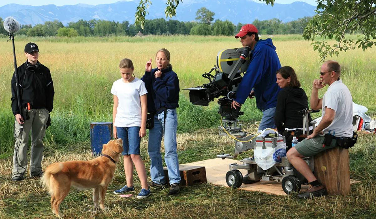 Documentation for requesting permission to shoot foreign films in national parks, in case of continuous shooting over multiple days and if animals will be brought into the filming