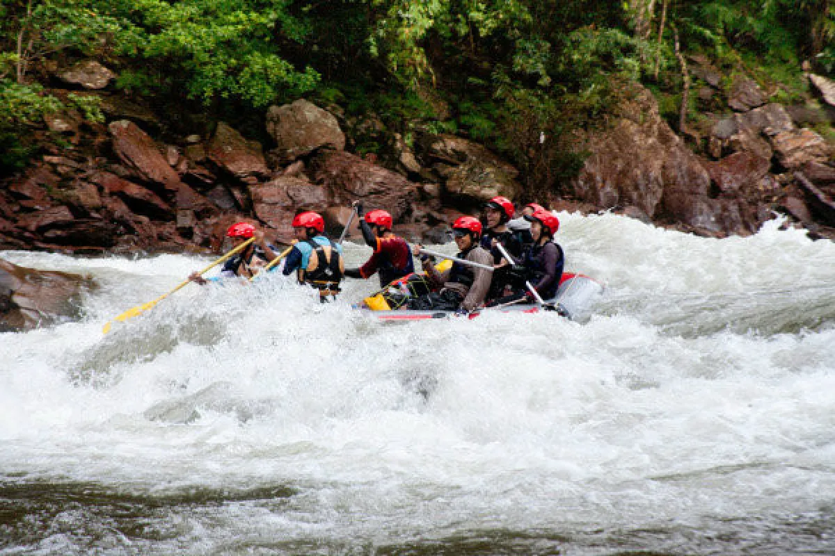 Seven exciting destinations to visit this rainy season - Rafting along Wa River, Nan