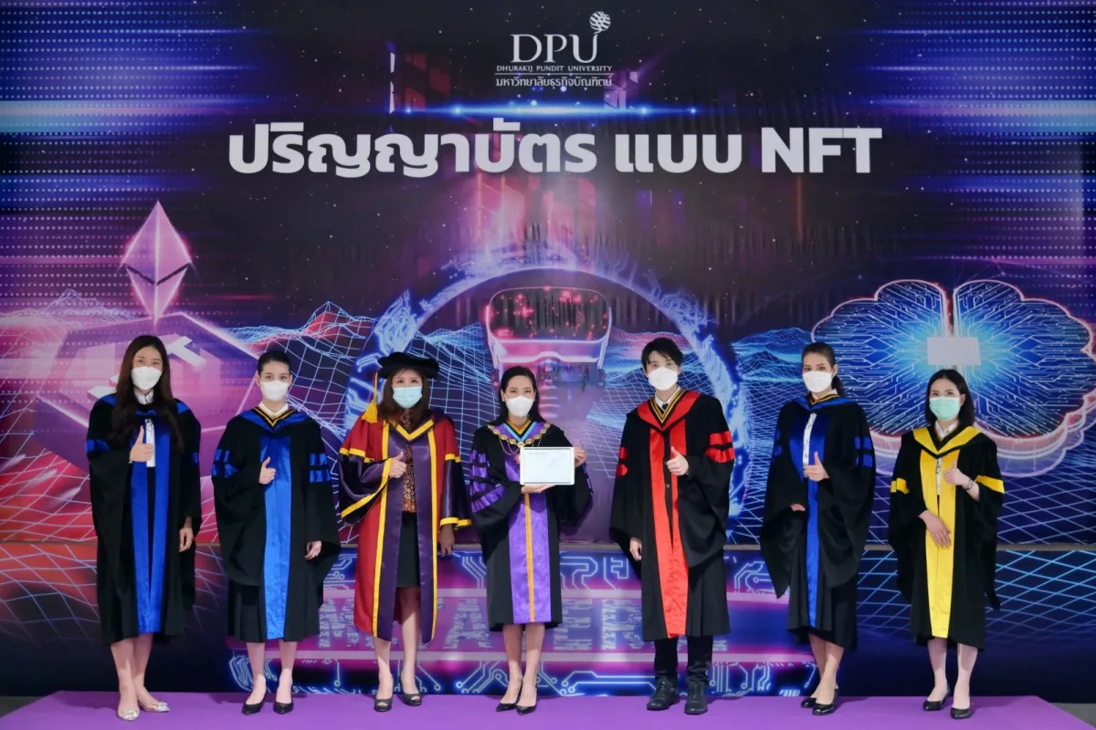 Thailand's First NFT Diploma by Dhurakij Pundit University, Pioneering into the World of Web3 and Future Metaverse