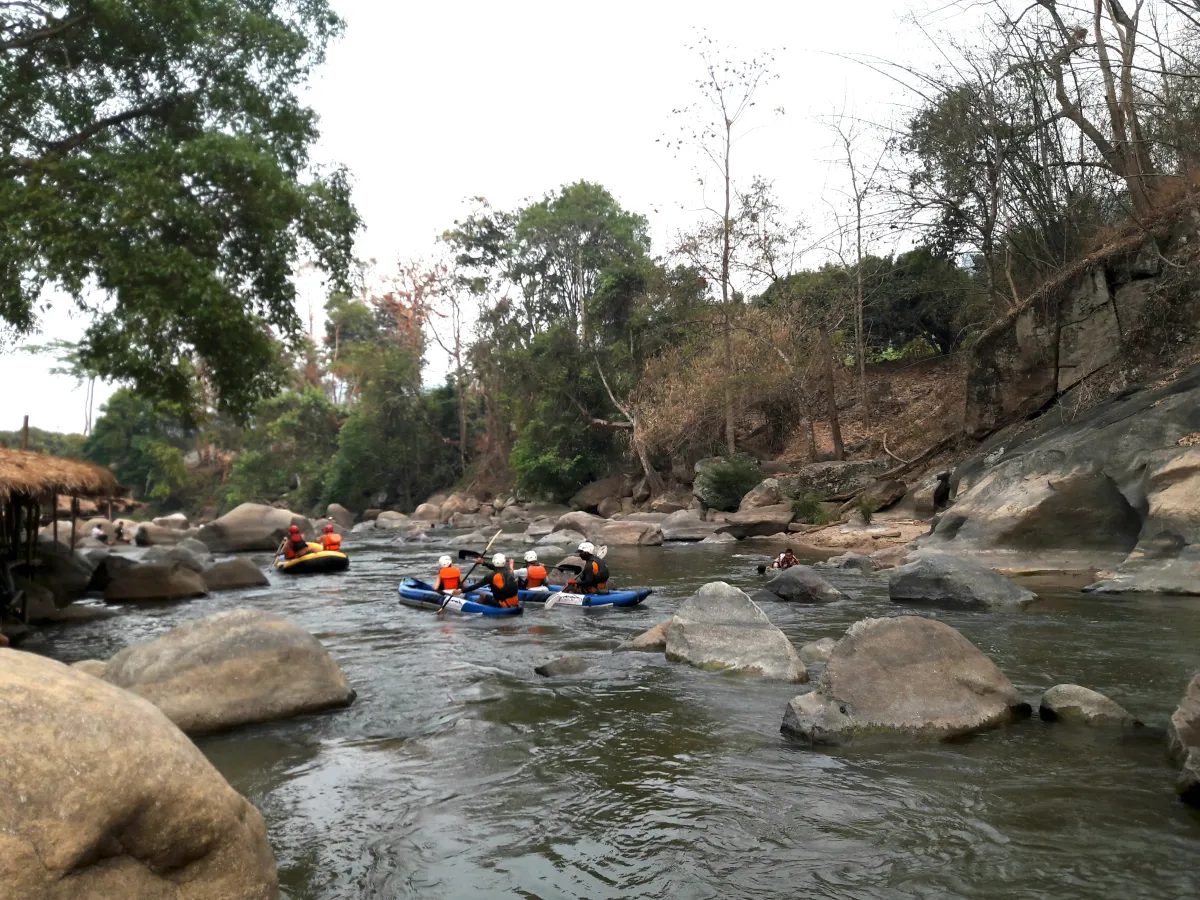 Seven exciting destinations to visit this rainy season - Kuet River, Chiang Mai
