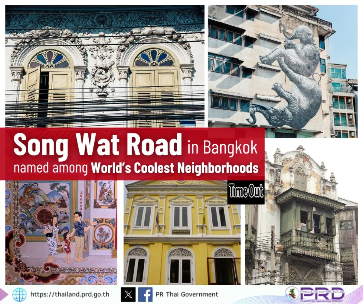 Song Wat Road in Bangkok named among world’s coolest neighborhoods