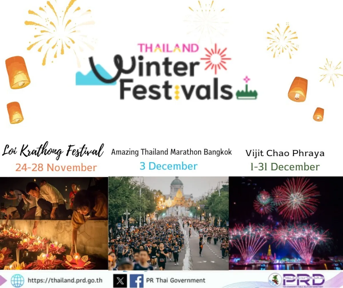 Winter is coming! Let’s celebrate the Winter Festival in Thailand.