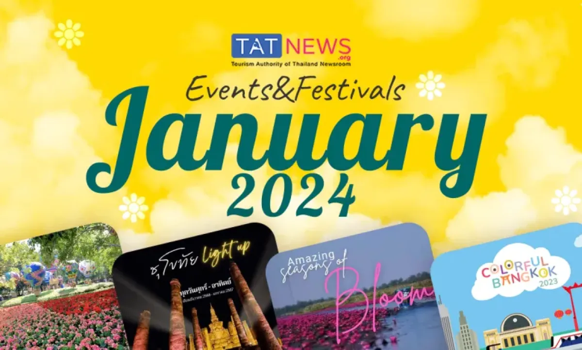 Thailand events calendar for January 2024