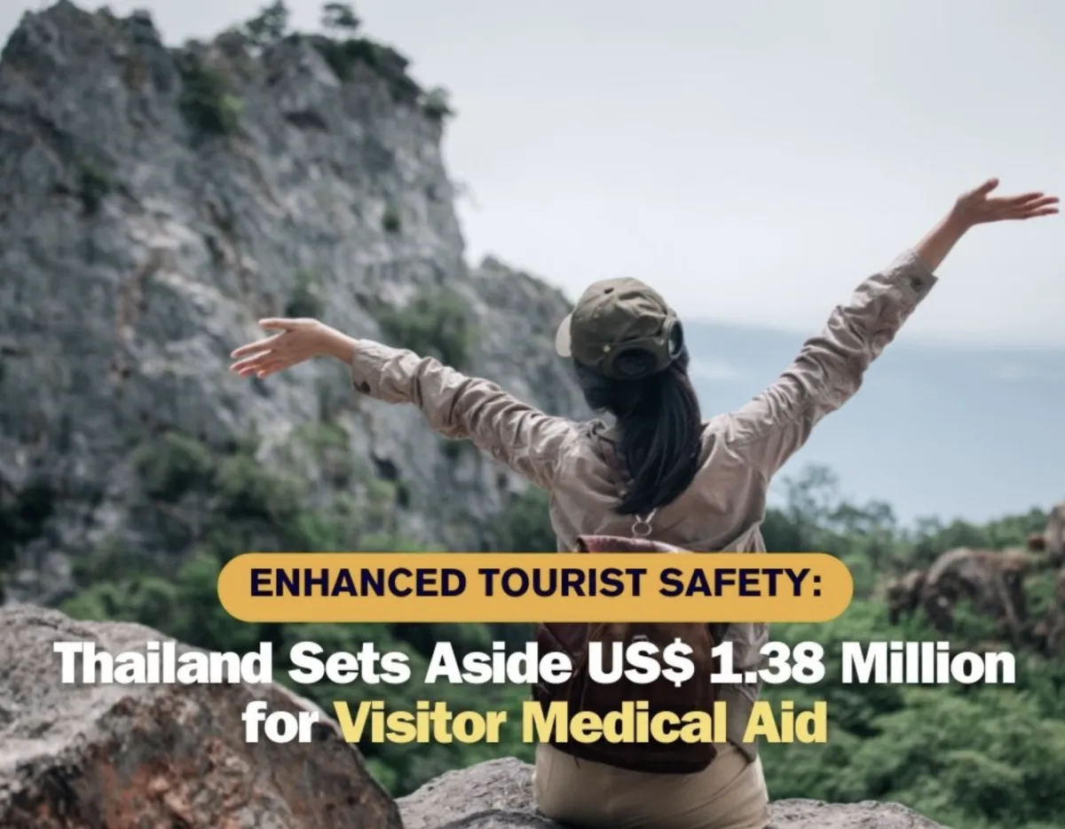 Thailand's Ministry of Tourism and Sports, in partnership with the National Institute of Emergency Medicine, is thrilled to announce a new 50-million-Baht (Approx 1.38 million USD) medical aid initiative for foreign tourists. This groundbreaking scheme is