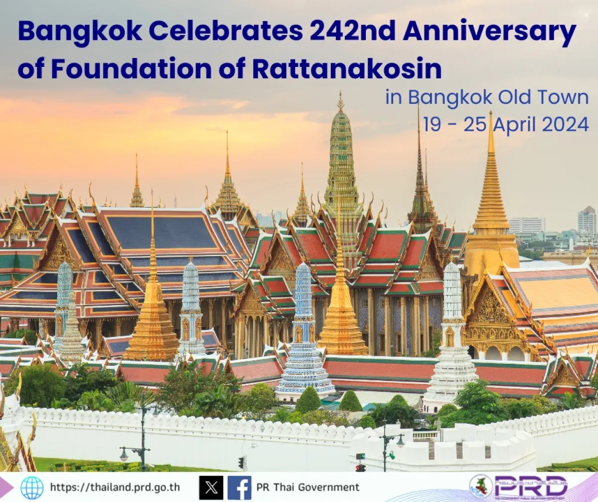 Bangkok Celebrates 242nd Anniv...