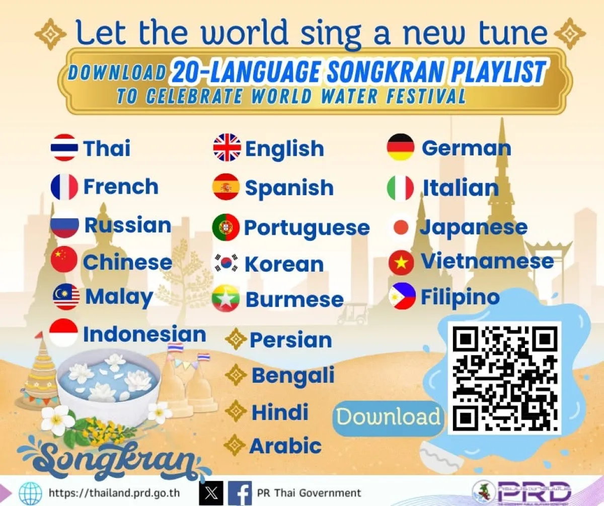 20-Language Songkran Playlist