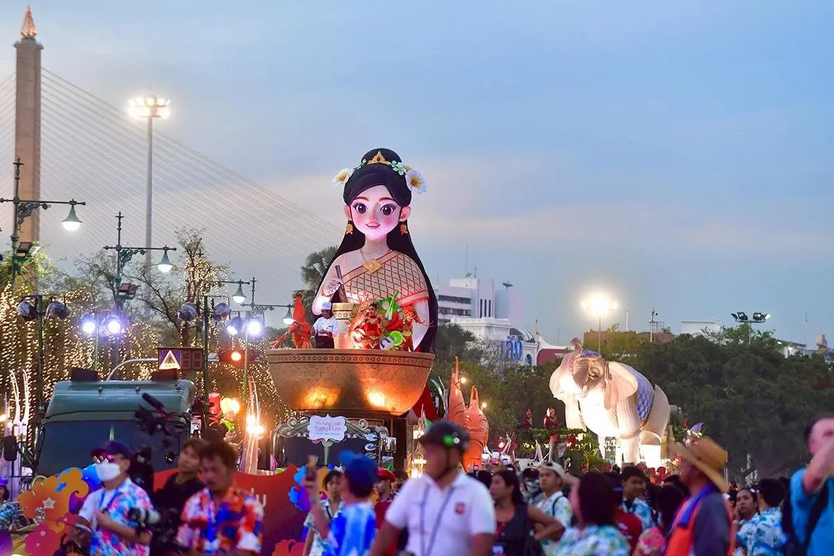 Maha Songkran World Water Festival 2025 Ignites with Grand Parade in Bangkok