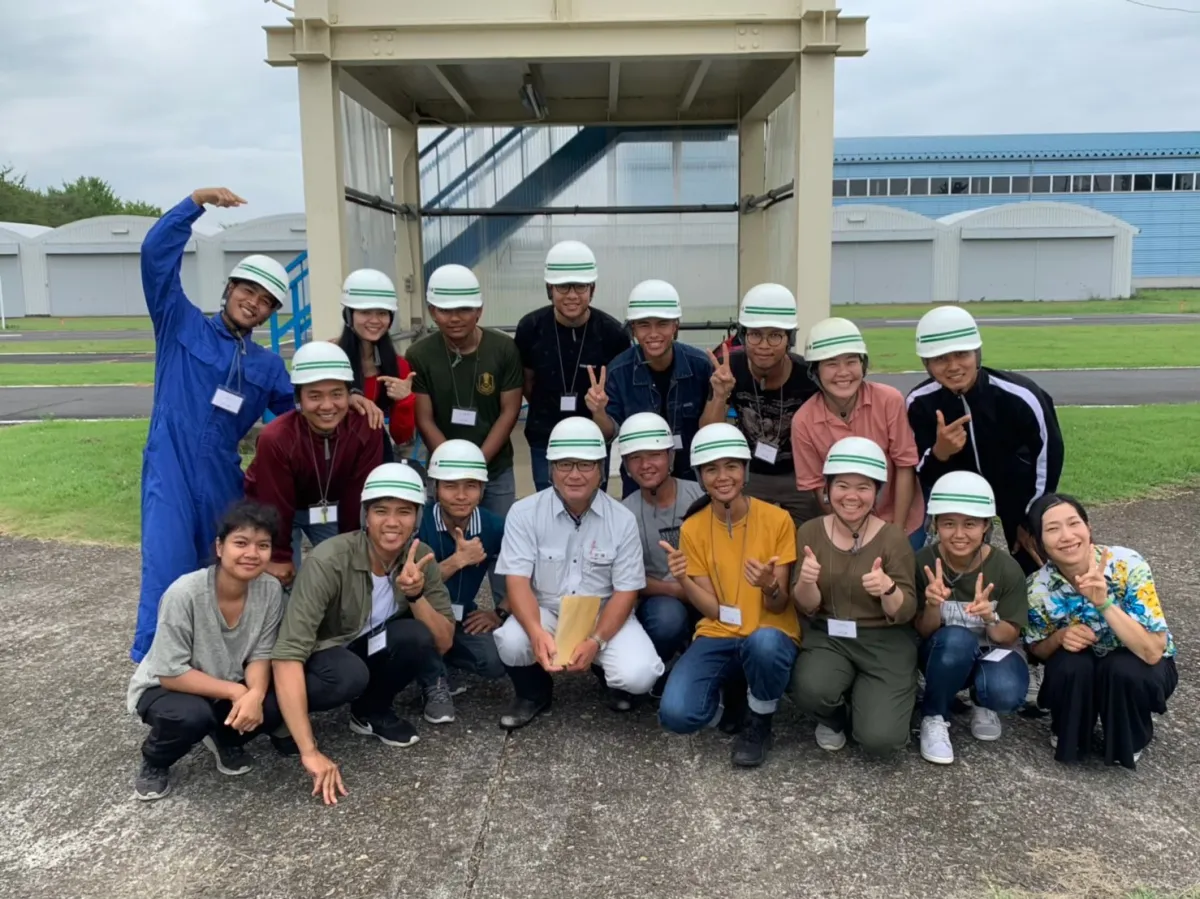 タイの若手農家が、日本のインターンシップへ出発しました。