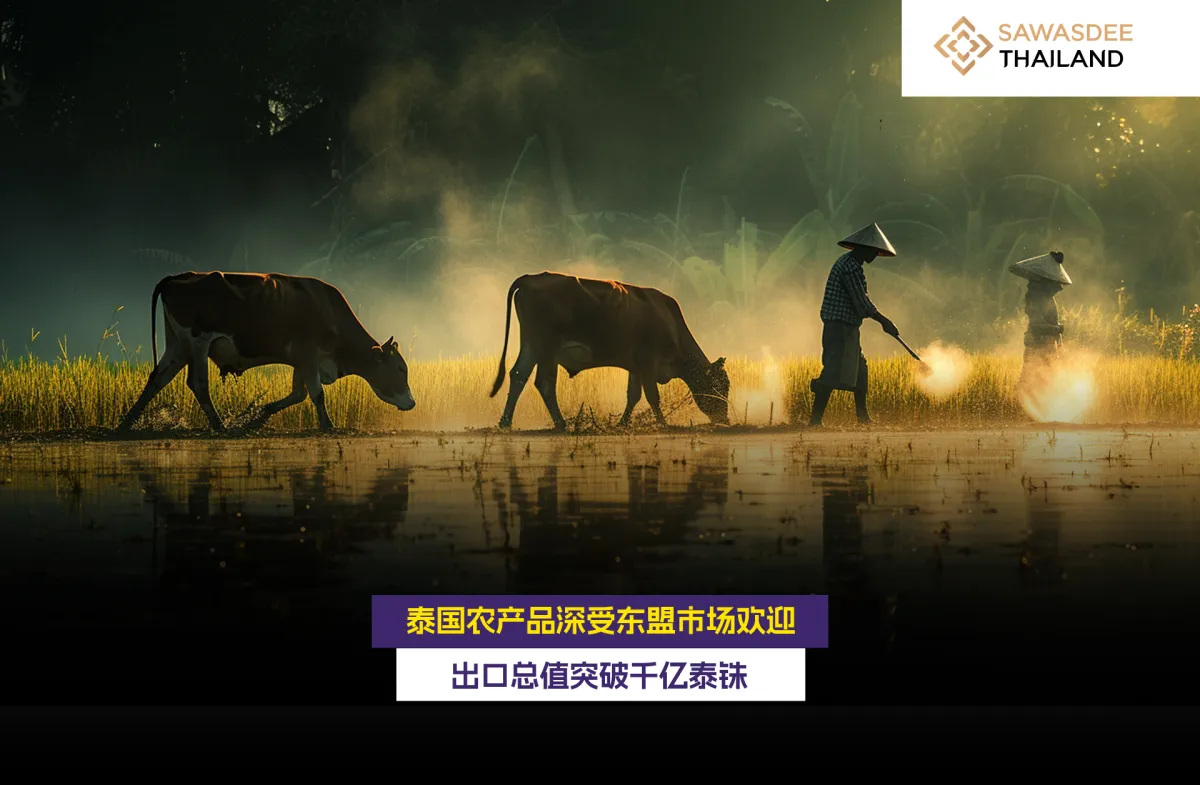 泰国农产品深受东盟市场欢迎  出口总值突破千亿泰铢