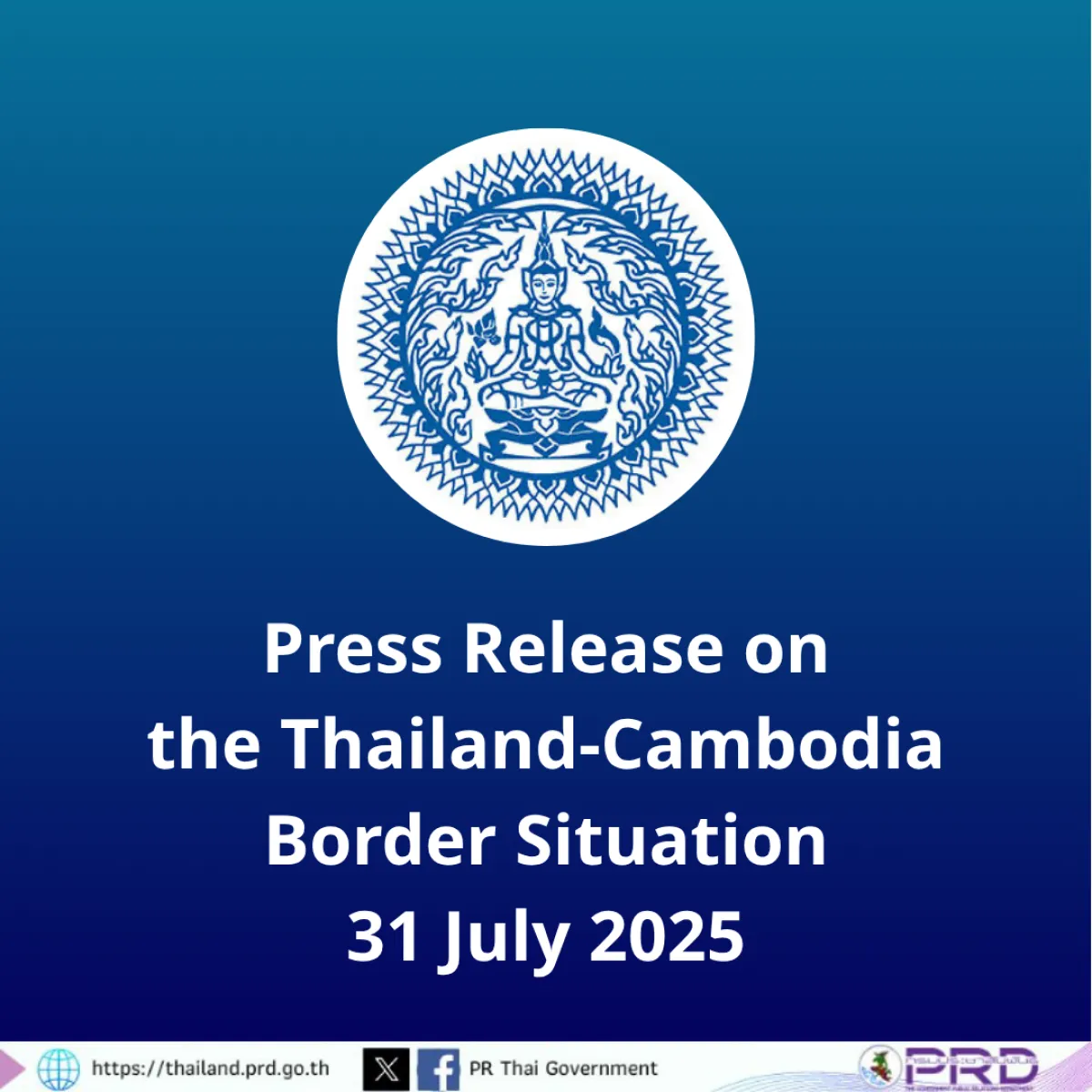 Press Release on the Thailand-...