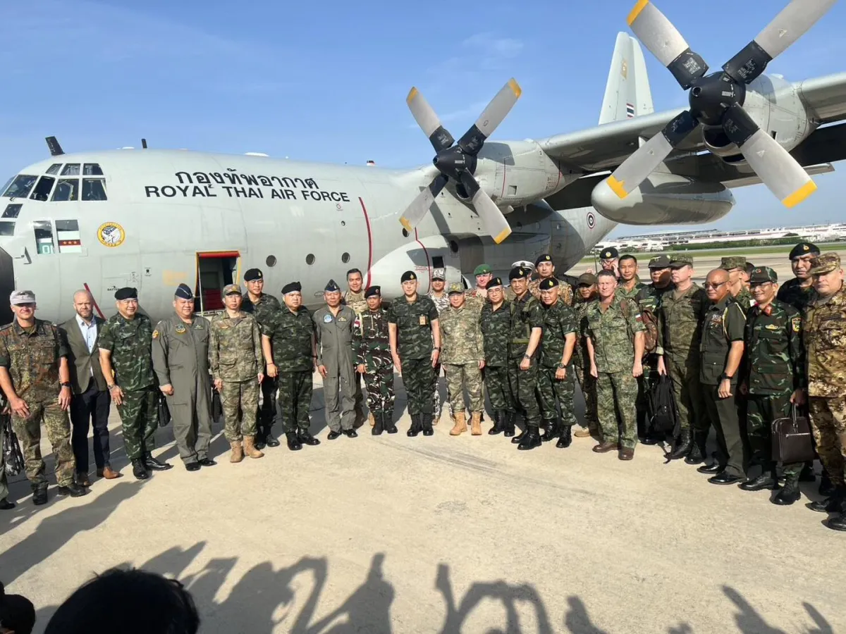 Foreign Diplomats, Military At...
