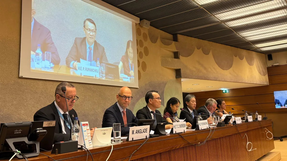 タイは、スイス・ジュネーブの国連欧州本部で開催された、第五十九回国連人権理事会において、並行イベント「紛争における健康権の保障」を通じて、紛争下における医療へのアクセスや健康権の確保に対する支援を表明しました。