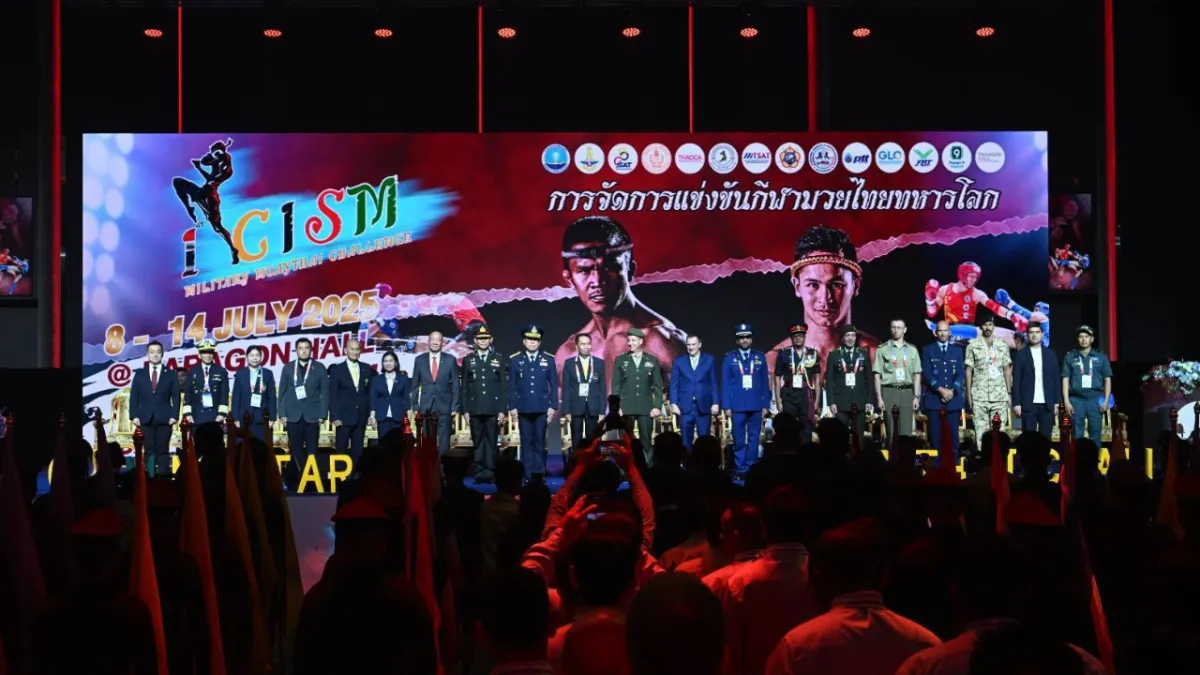 世界初となる、軍人ボクサーによるボクシング大会が、成功しました。七月十日から、十三日にかけ、バンコクのショップングセンター、サイアムパラゴンのホールで、タイ陸軍と、国際軍スポーツ評議会、軍事スポーツプロモーション協会の協力のもと、第一回目となる、シーアイエスエム、ミリタリー、ムエタイチャレンジが、開催されました。