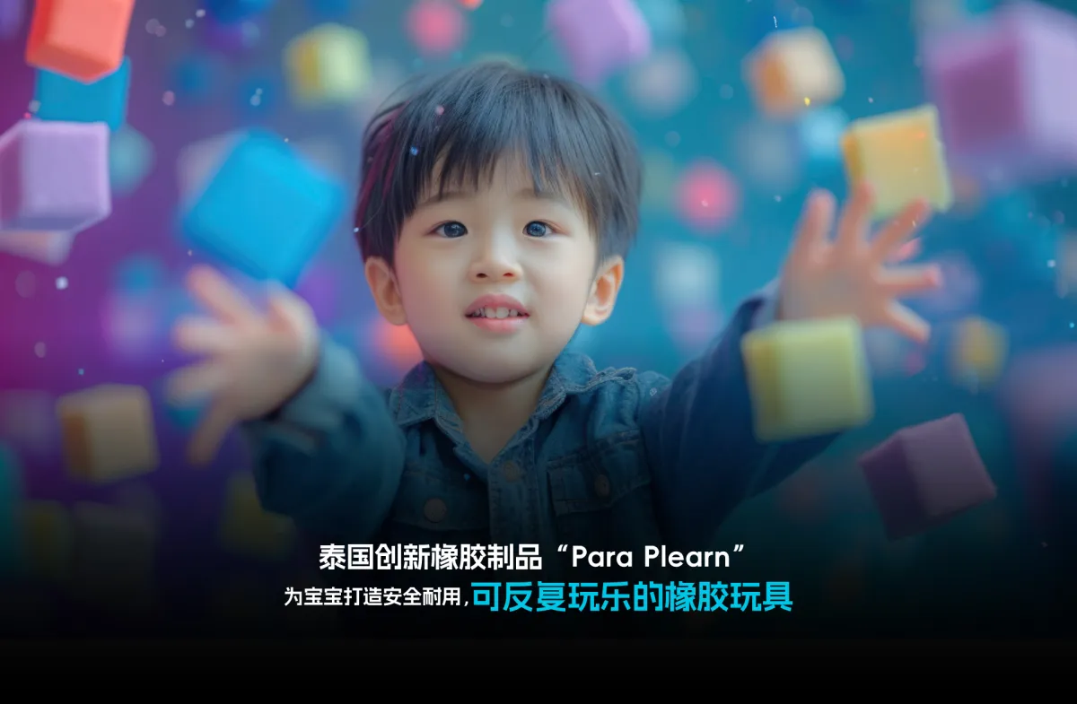 泰国创新橡胶制品“Para Plearn” 为宝宝打造安全耐用，可反复玩乐的橡胶玩具