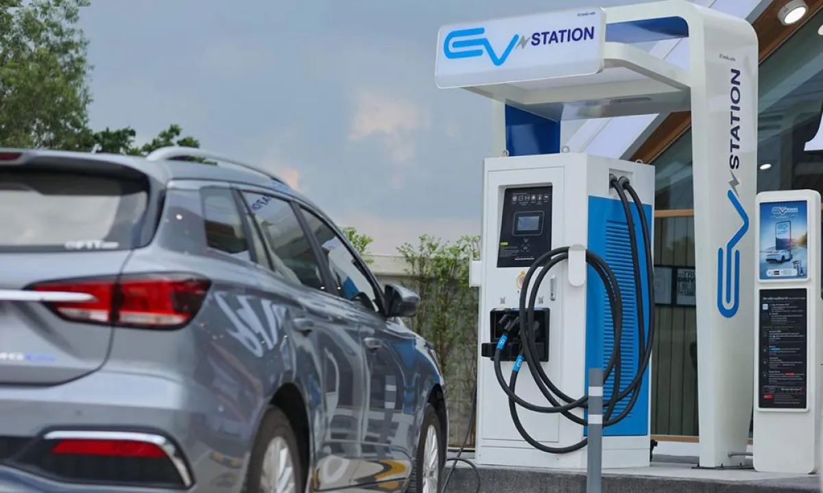 BEVの急速充電器設置数はタイ政府目標の56％の進捗度
