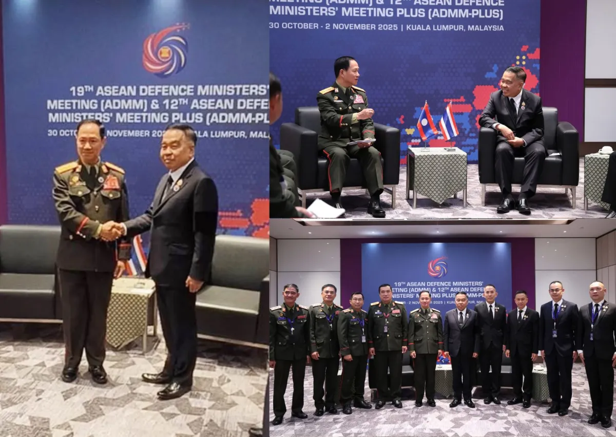 Photo Roundup: Thai-Lao Ministers of Defence’s Bilateral Meeting