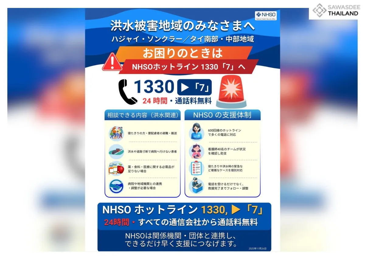 NHSOホットライン1330