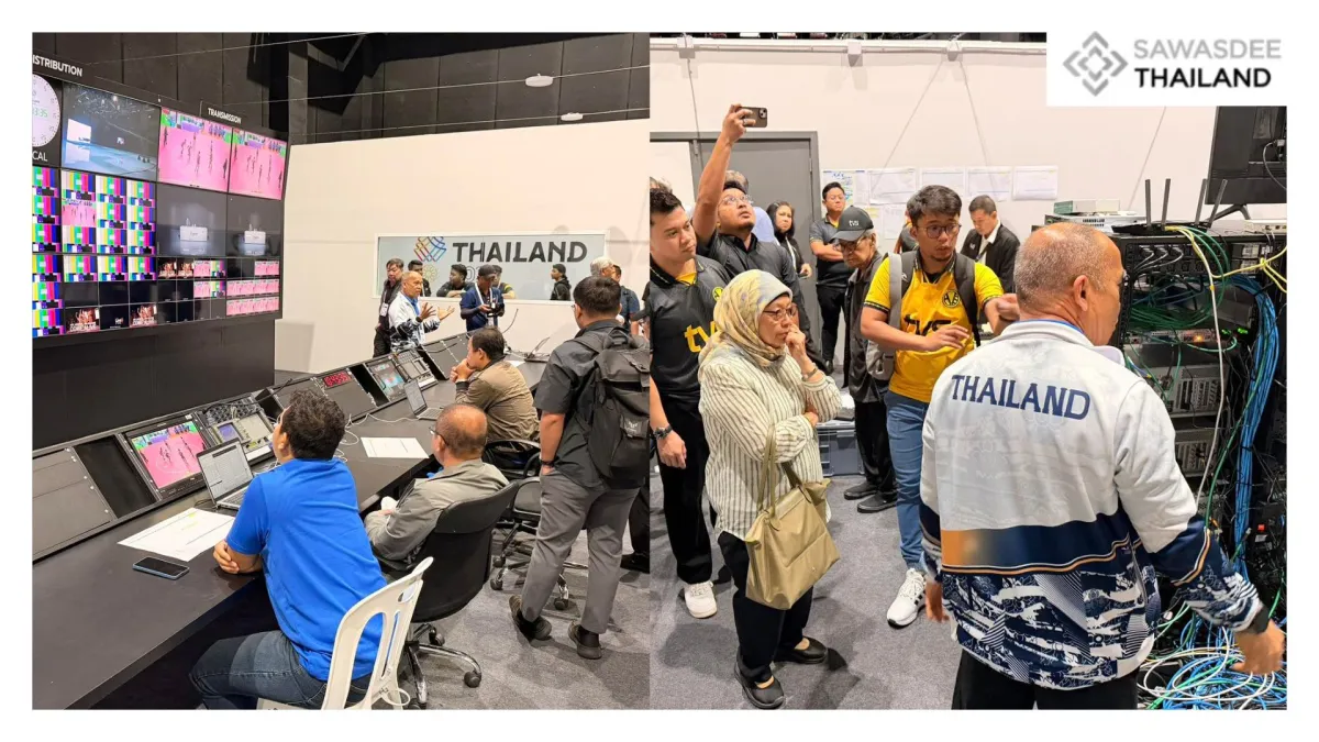 Malaysian Media Group Visits Thailand's Broadcasting Centre for 2027 SEA Games Preparations