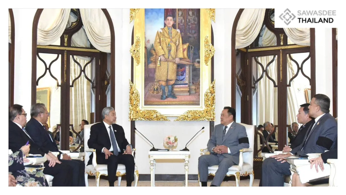 นายกฯ หารือรองนายกฯ มาเลเซีย ขยายความร่วมมือฮาลาล–การศึกษา–ปราบยาเสพติด พร้อมวางแนวทางจัดการน้ำร่วมกันอย่างมีประสิทธิภาพ