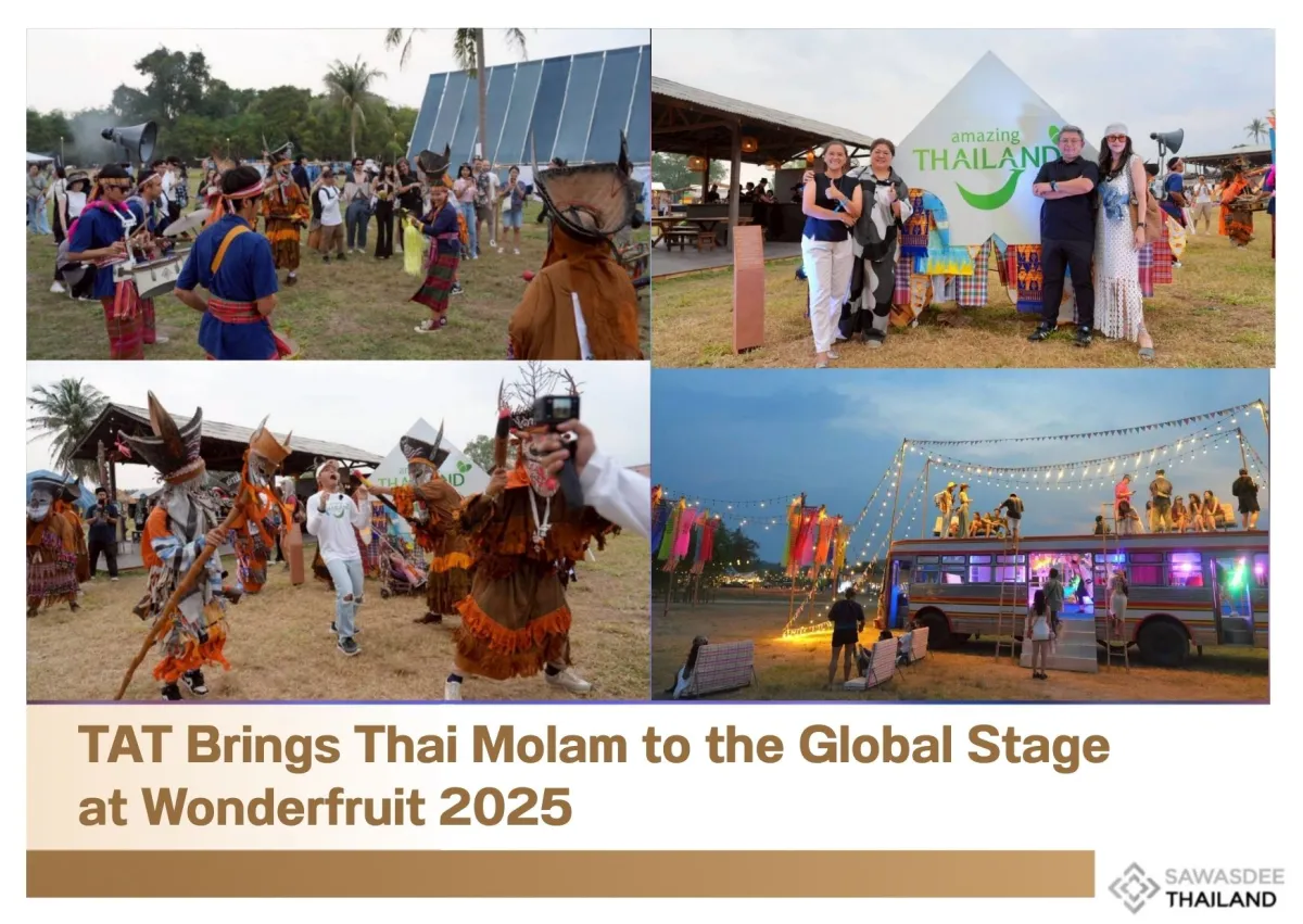 TAT Brings Thai Molam to the Global Stage at Wonderfruit 2025