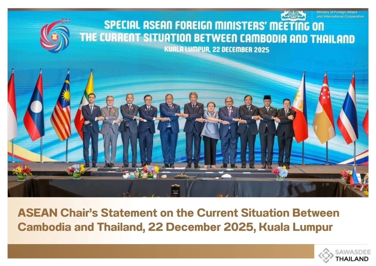 ASEAN Chair’s Statement on the Current Situation Between Cambodia and Thailand, 22 December 2025, Kuala Lumpur