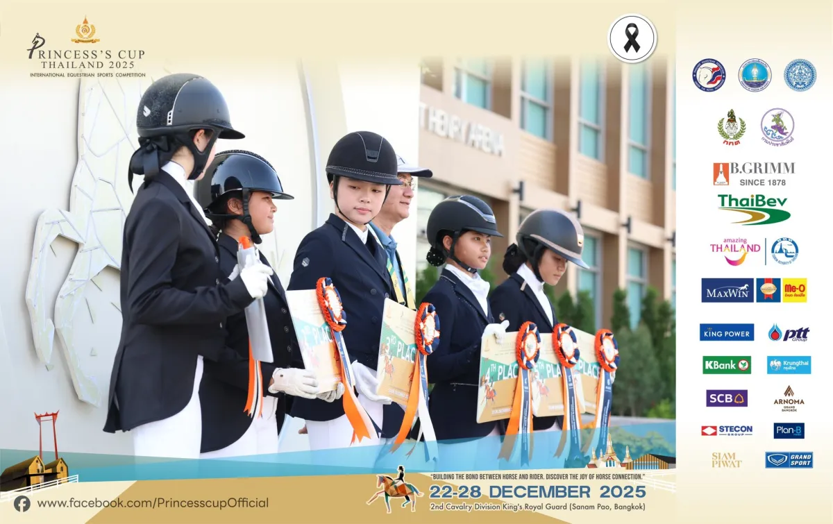 Princess's Cup Thailand 2025 Concludes Successfully, Showcasing  HRH Princess Sirivannavari's Equestrian Vision
