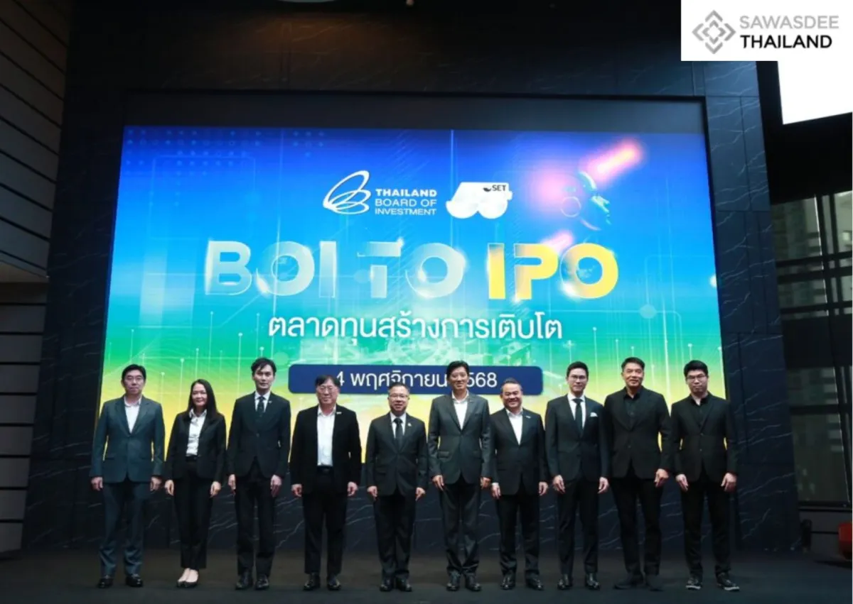 BOI Spurs Thai Companies to Drive “New Economy” Growth.
