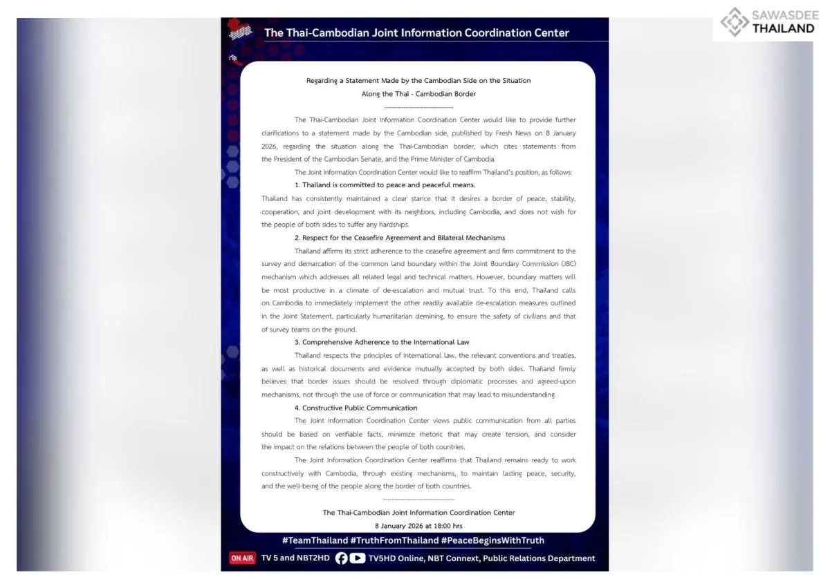 Regarding a Statement Made by...