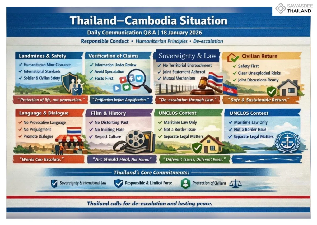 Q&A Daily Communication Responses (18 January 2026)