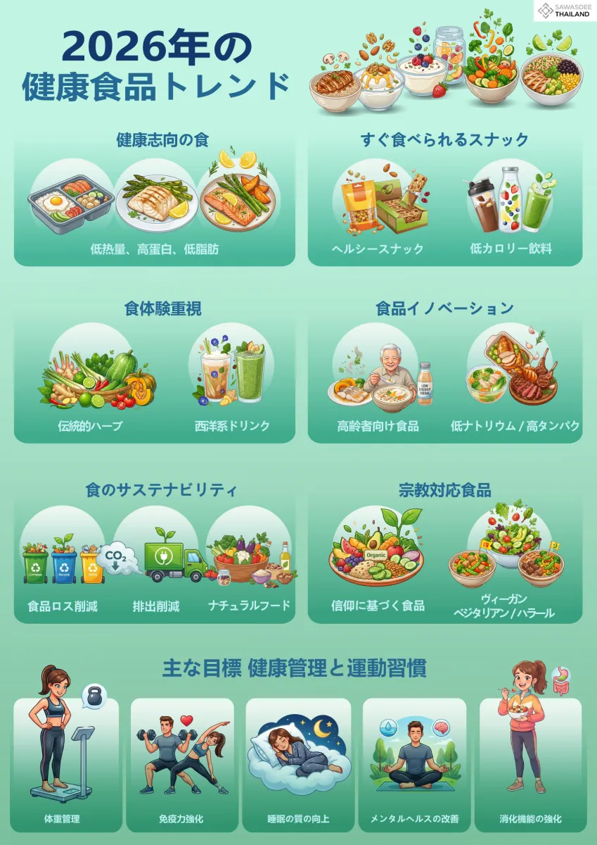 2026年の健康食品トレンド