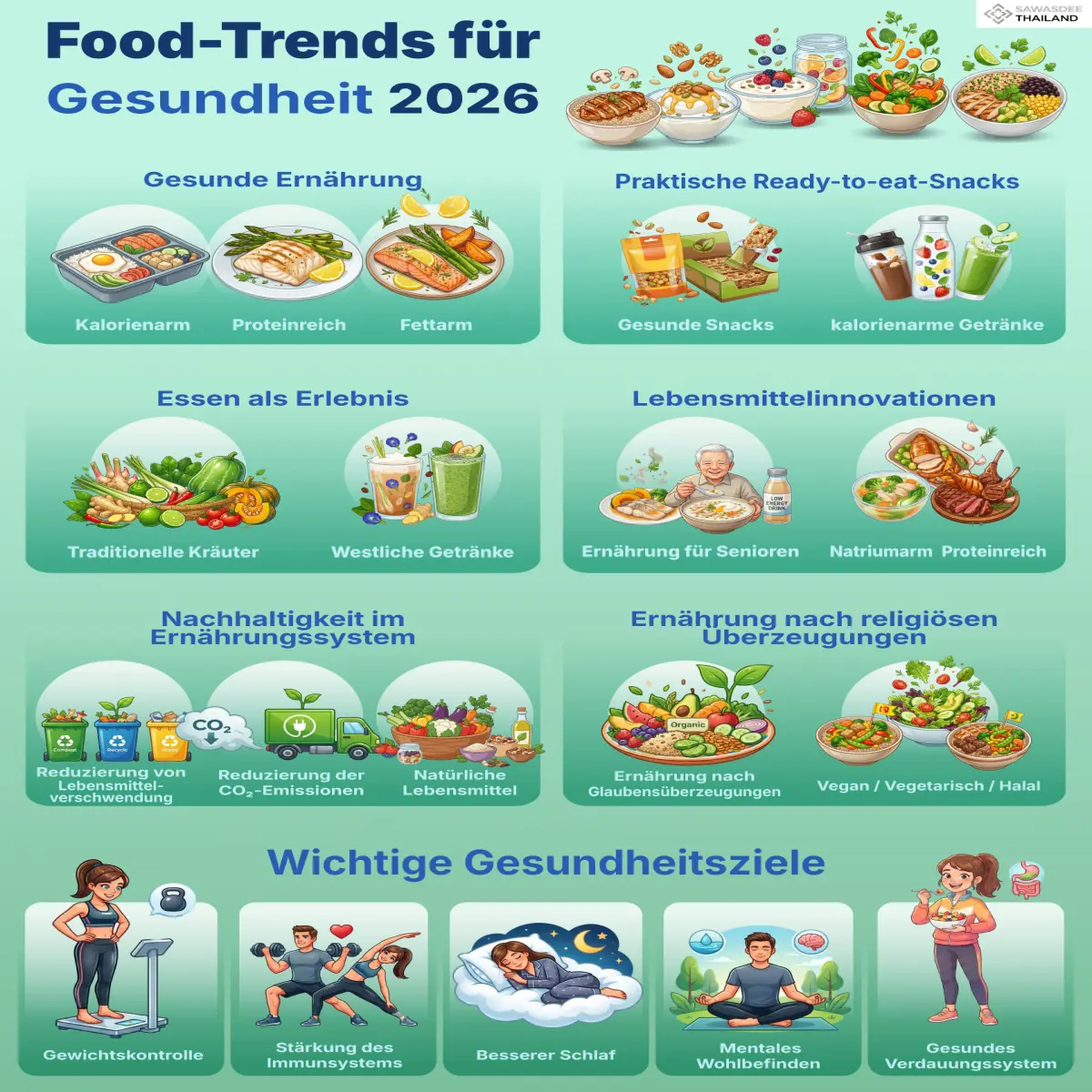 Food-Trends für Gesundheit 2026