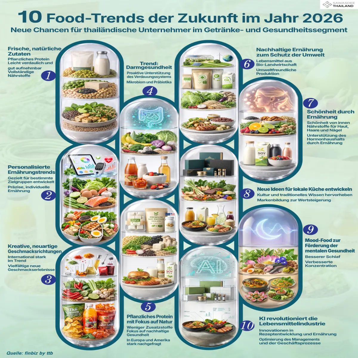 10 Food-Trends der Zukunft im Jahr 2026