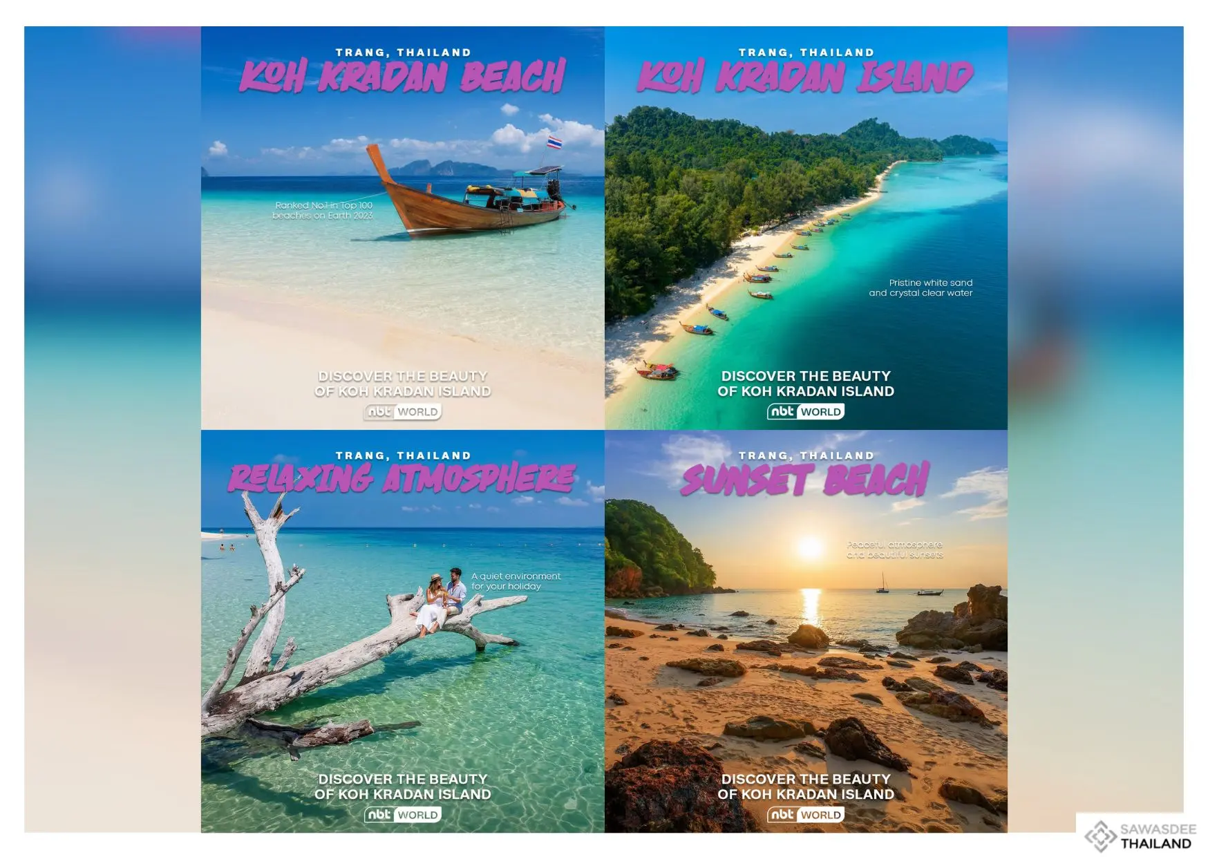 Koh Kradan: Small but Stunning Island in Southern Thailand