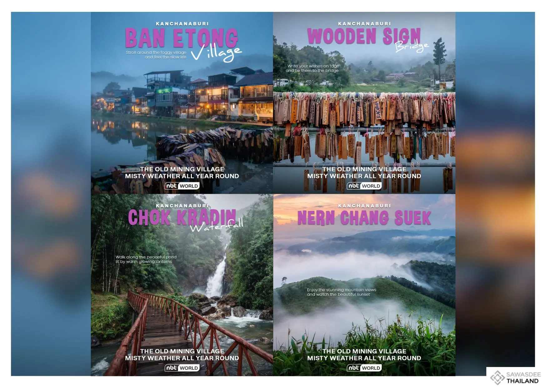 Ban E-Tong, a Peaceful Little Village Surrounded by Mountains, Mist, and Timeless Charm