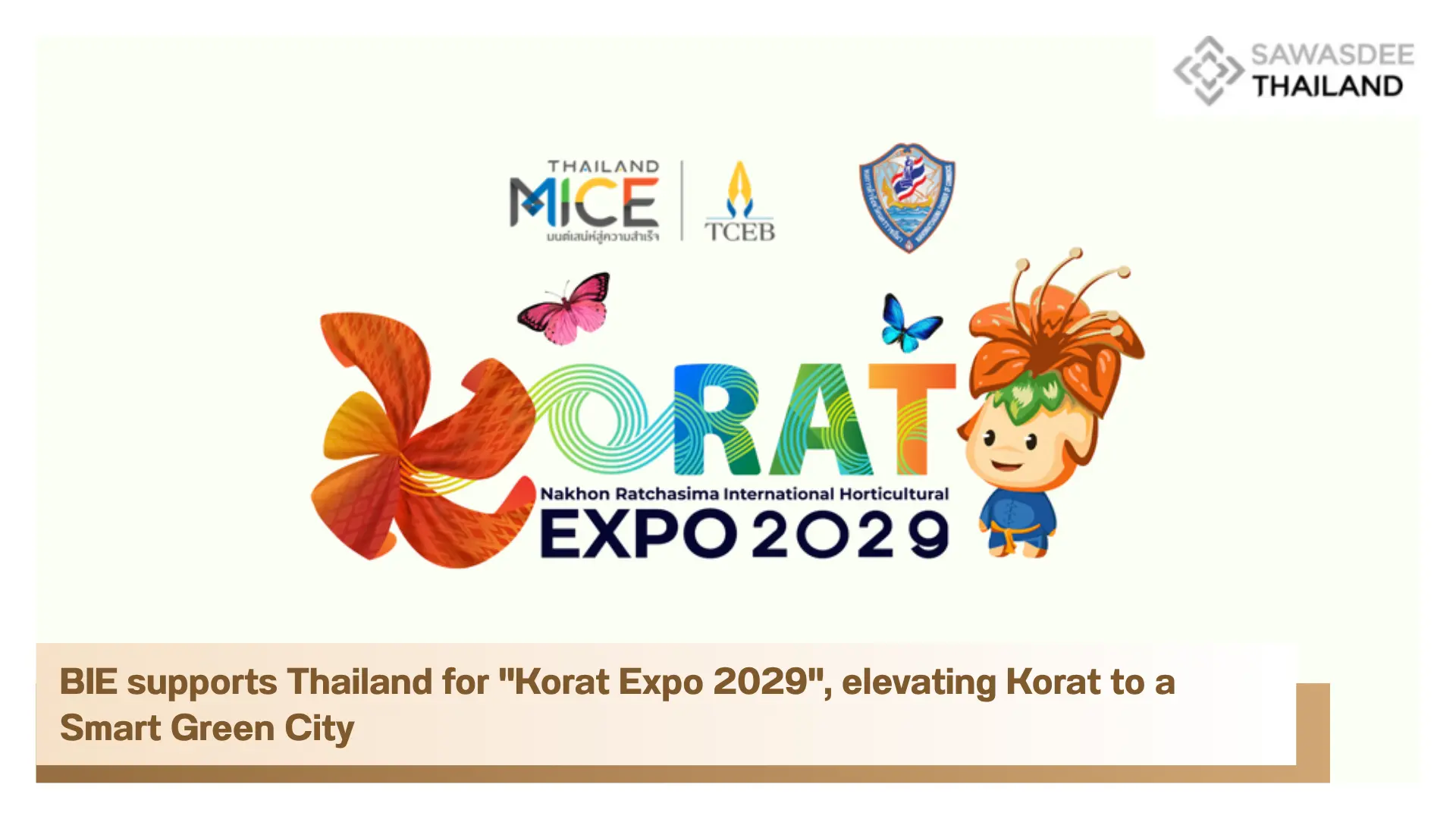 BIE supports Thailand for "Kor...