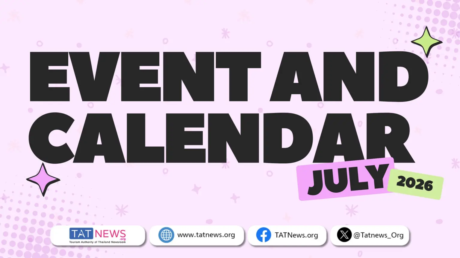 Thailand’s July 2026 Events an...