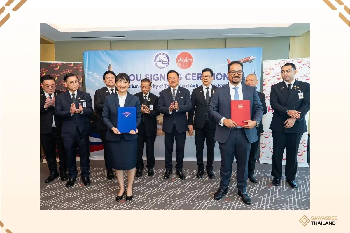 Thailand and AirAsia Group sig...