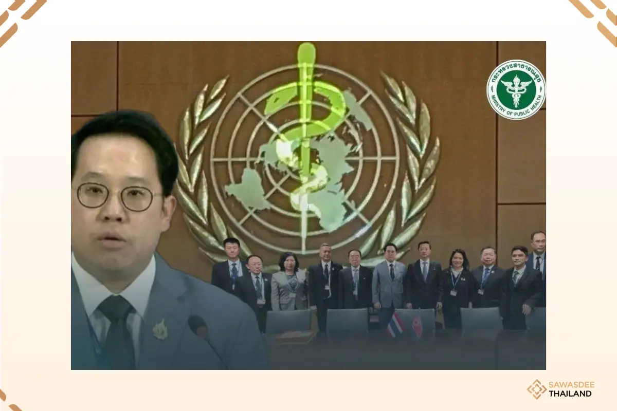 Thailand Reaffirms Commitment to Universal Health Coverage and “One Health” at World Health Assembly in Geneva