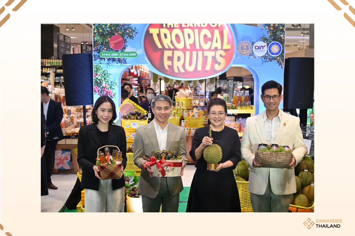 Ministry of Commerce Launches Aggressive Campaigns Targeting 179 Billion Baht in Fruit Exports for 2026