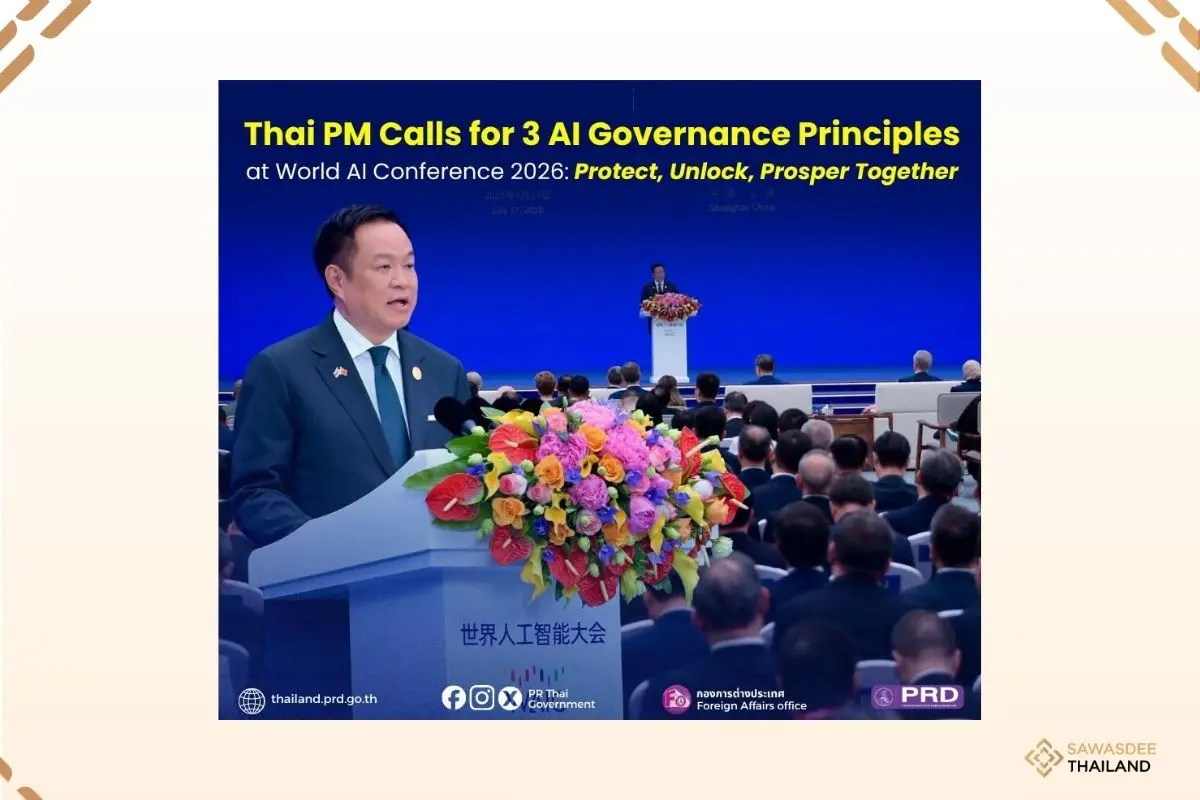 Thai PM Calls for 3 AI Governa...
