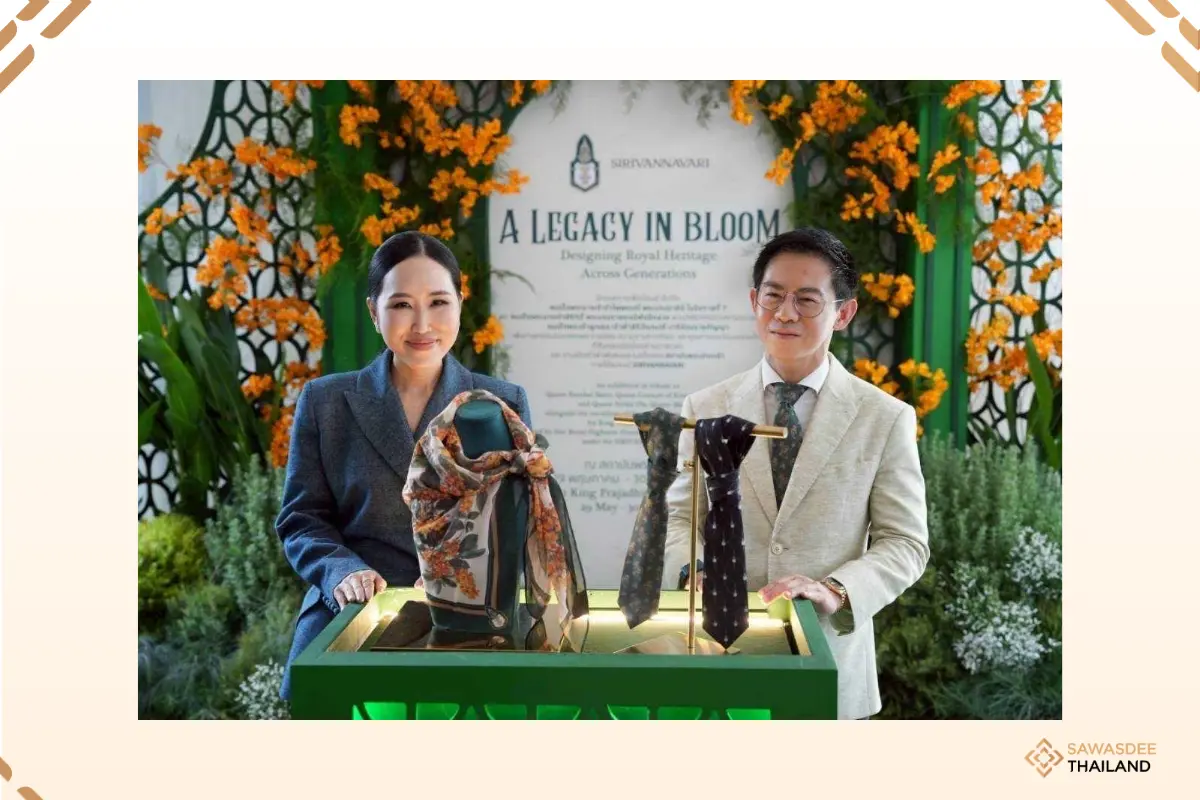 King Prajadhipok’s Institute Unveils Royal-Inspired Scarves and Ties Celebrating Thailand’s Cultural Heritage