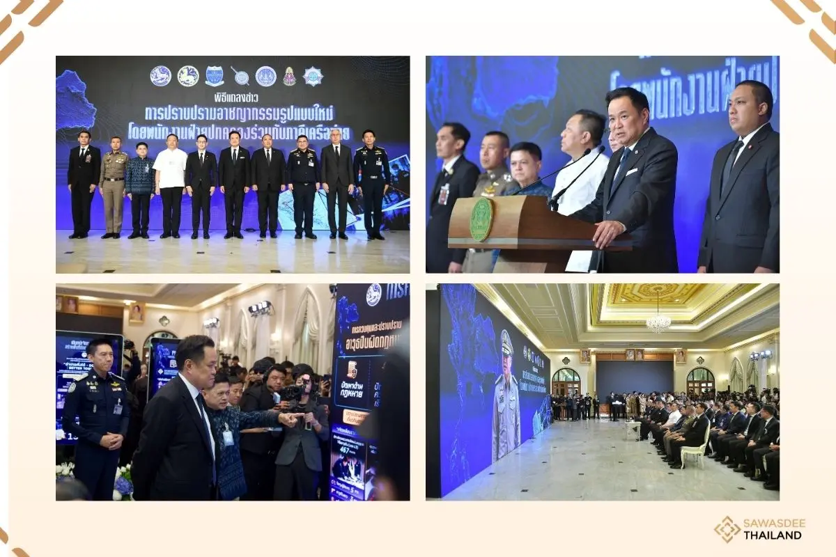 Thailand Cracks Down on Scams, Fraud & Illegal Business to Protect Residents and Tourists