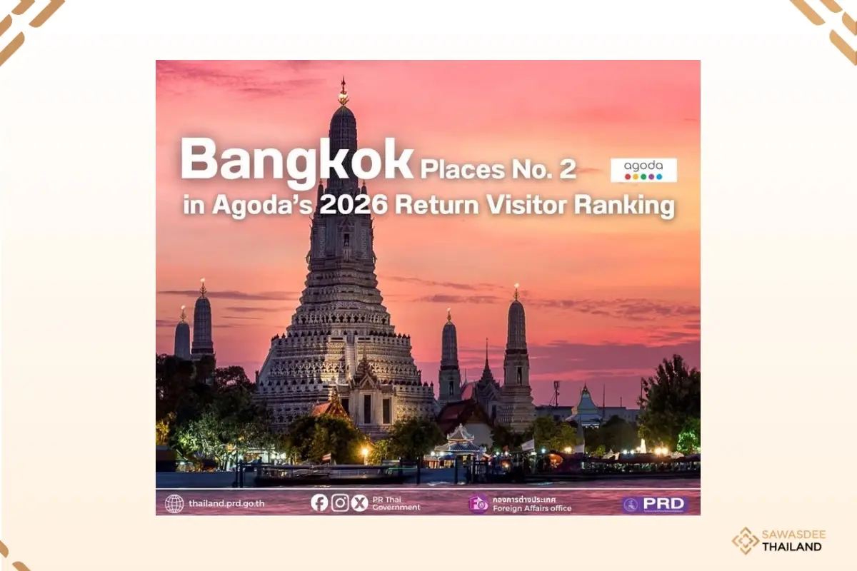 Bangkok Places No. 2 in Agoda’...