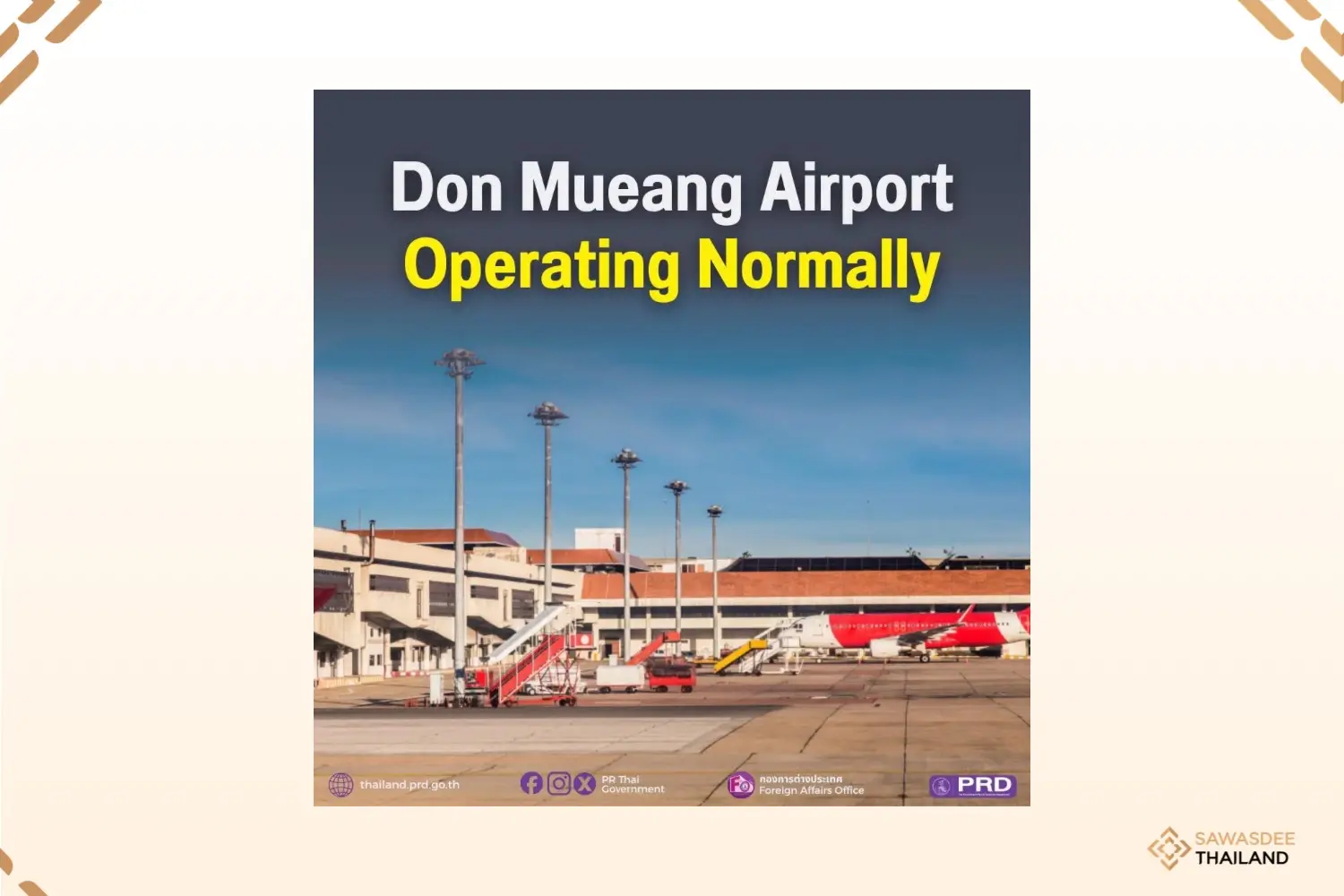 Don Mueang Airport Operating N...