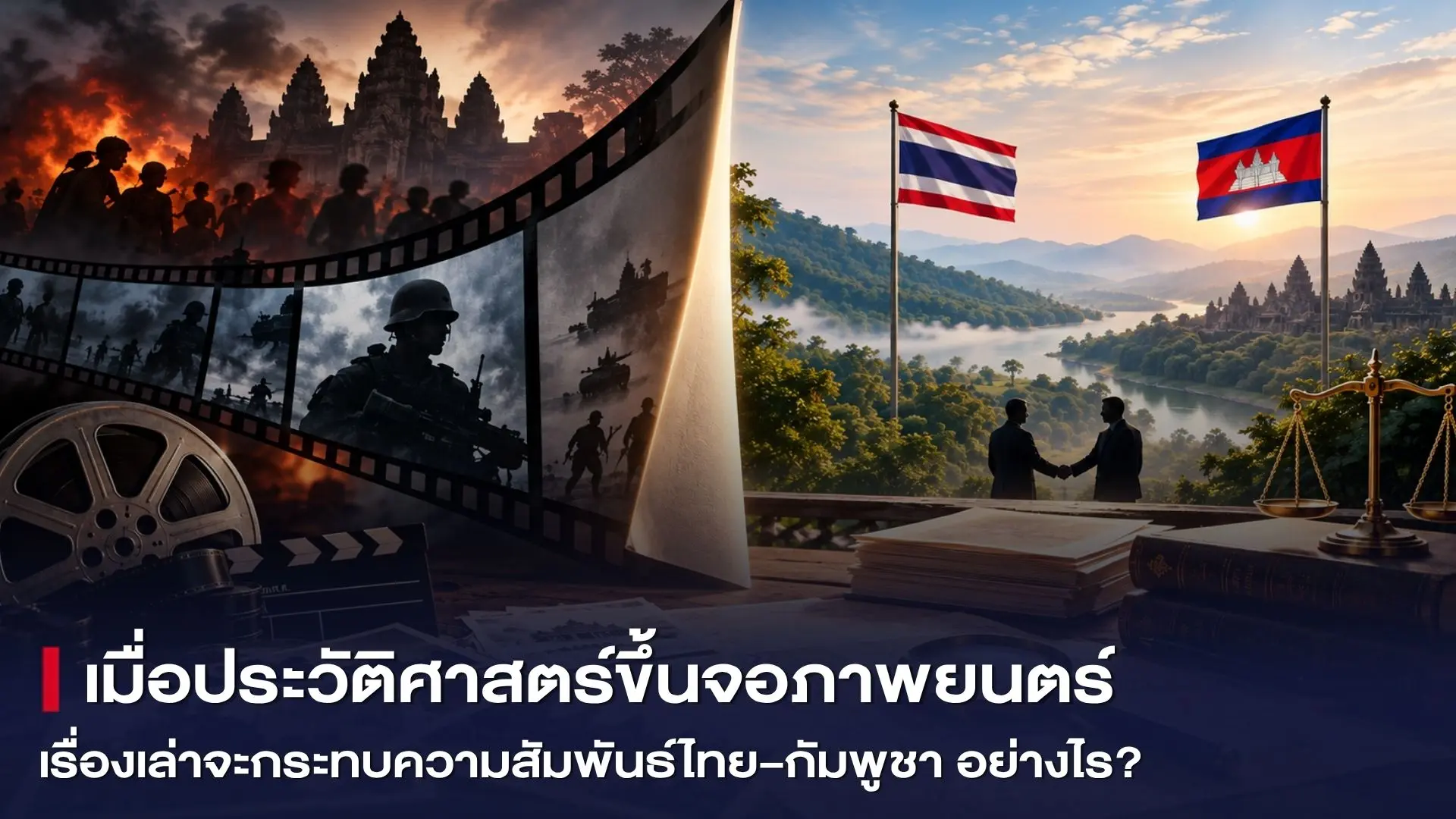 เมื่อประวัติศาสตร์ขึ้นจอภาพยนตร์ เรื่องเล่าจะกระทบความสัมพันธ์ไทย–กัมพูชา อย่างไร ?